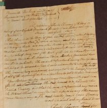 Elizabeth Sparhawk Petition 
James Sullivan to Jonathan Warner